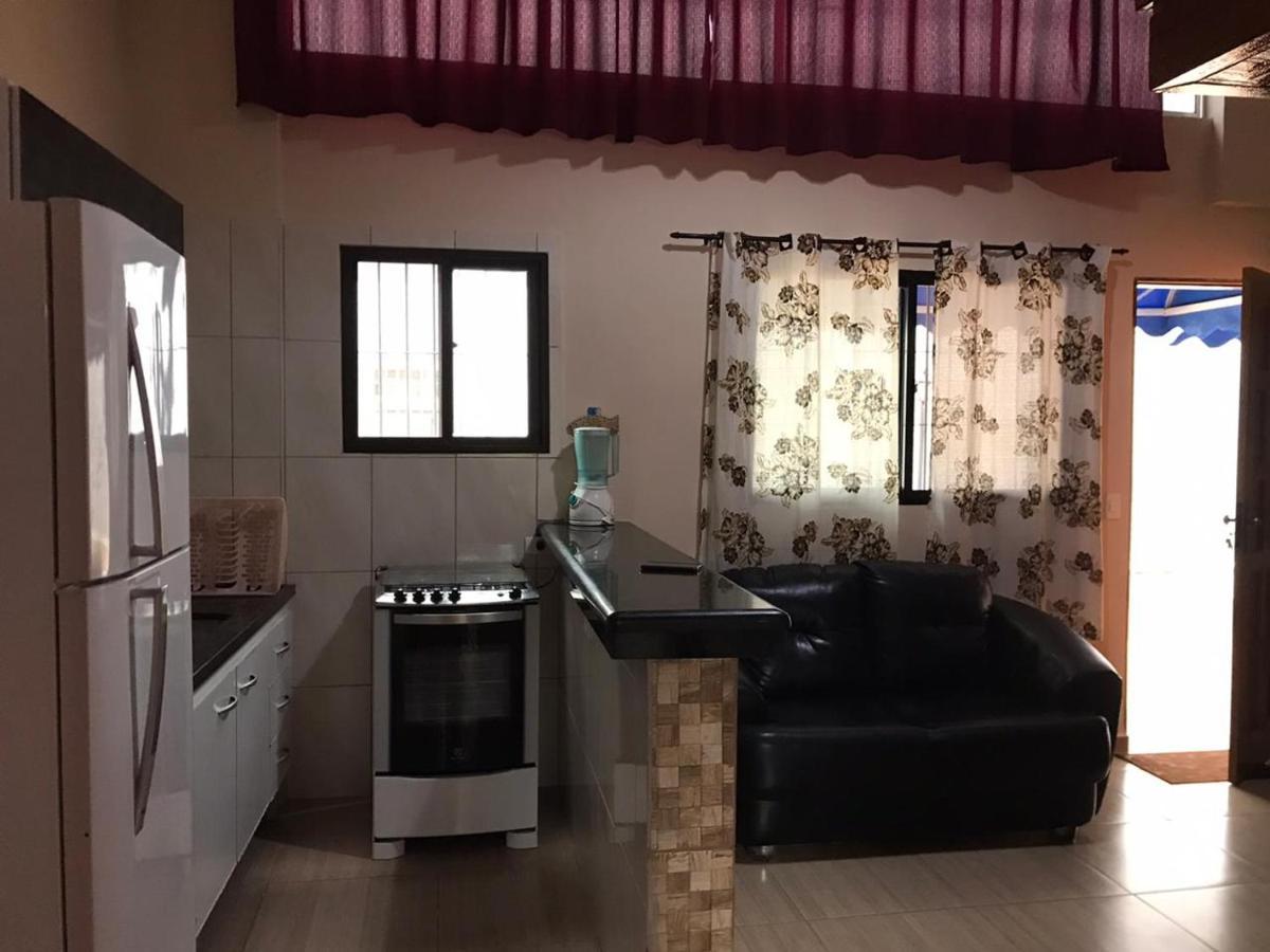 Apartamento no Centro de Mongaguá Esterno foto