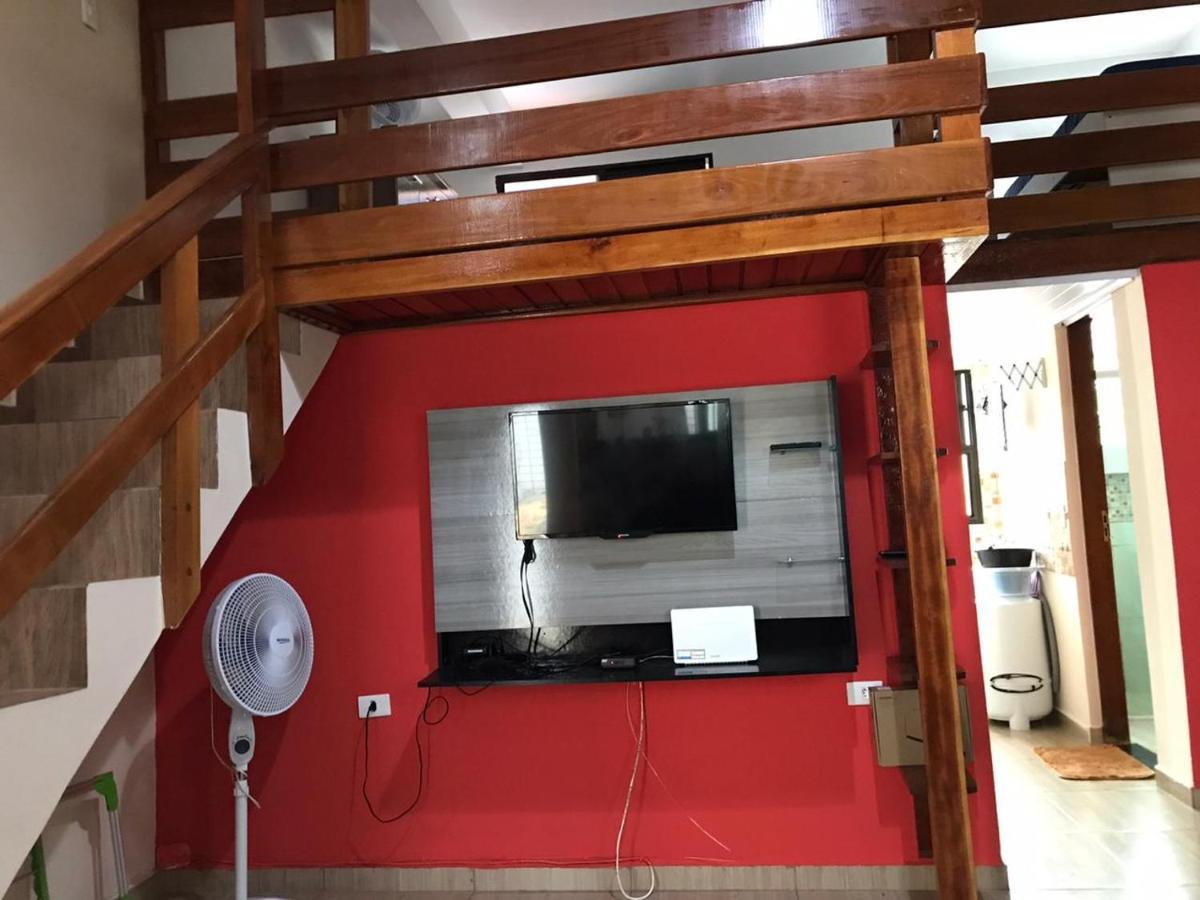Apartamento no Centro de Mongaguá Esterno foto